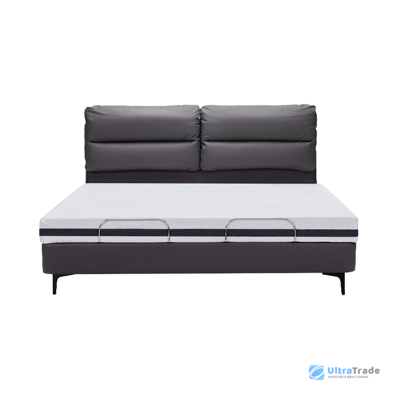 Умная двуспальная кровать Xiaomi 8H Milan Smart Leather Electric Bed S-Pro 1.5 m Star Gray DT4 Pro (без матраса)