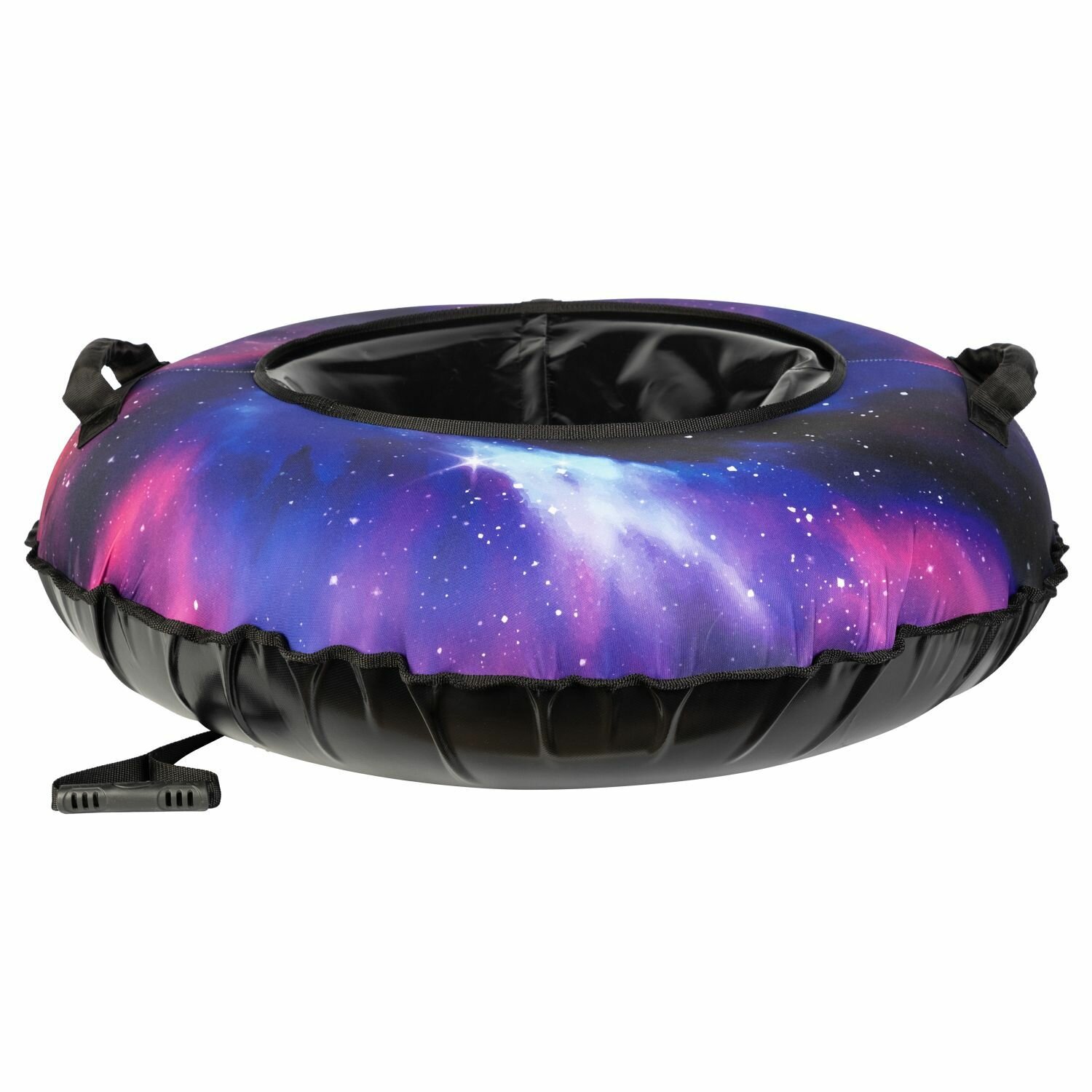 Тюбинг - ватрушка Snowstorm BZ-120_GALAXY 120 см с ручками черный