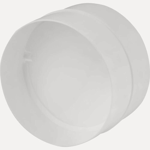 Изображение товара Equation соединитель для круглых воздуховодов с обратным клапаном, пластиковый D100 мм