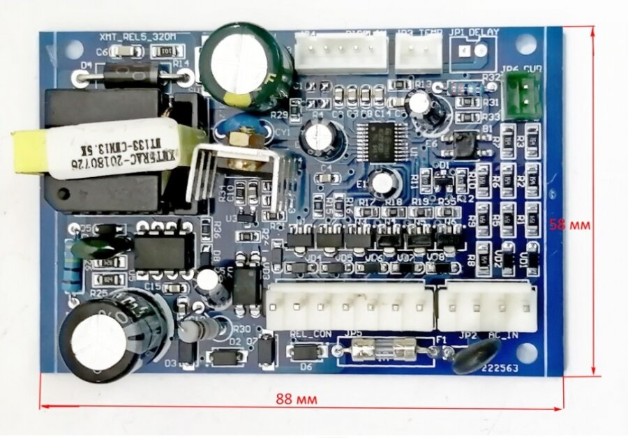 Плата 61/21/966 для стабилизатора напряжения Ресанта СПН-13500 61/21/966