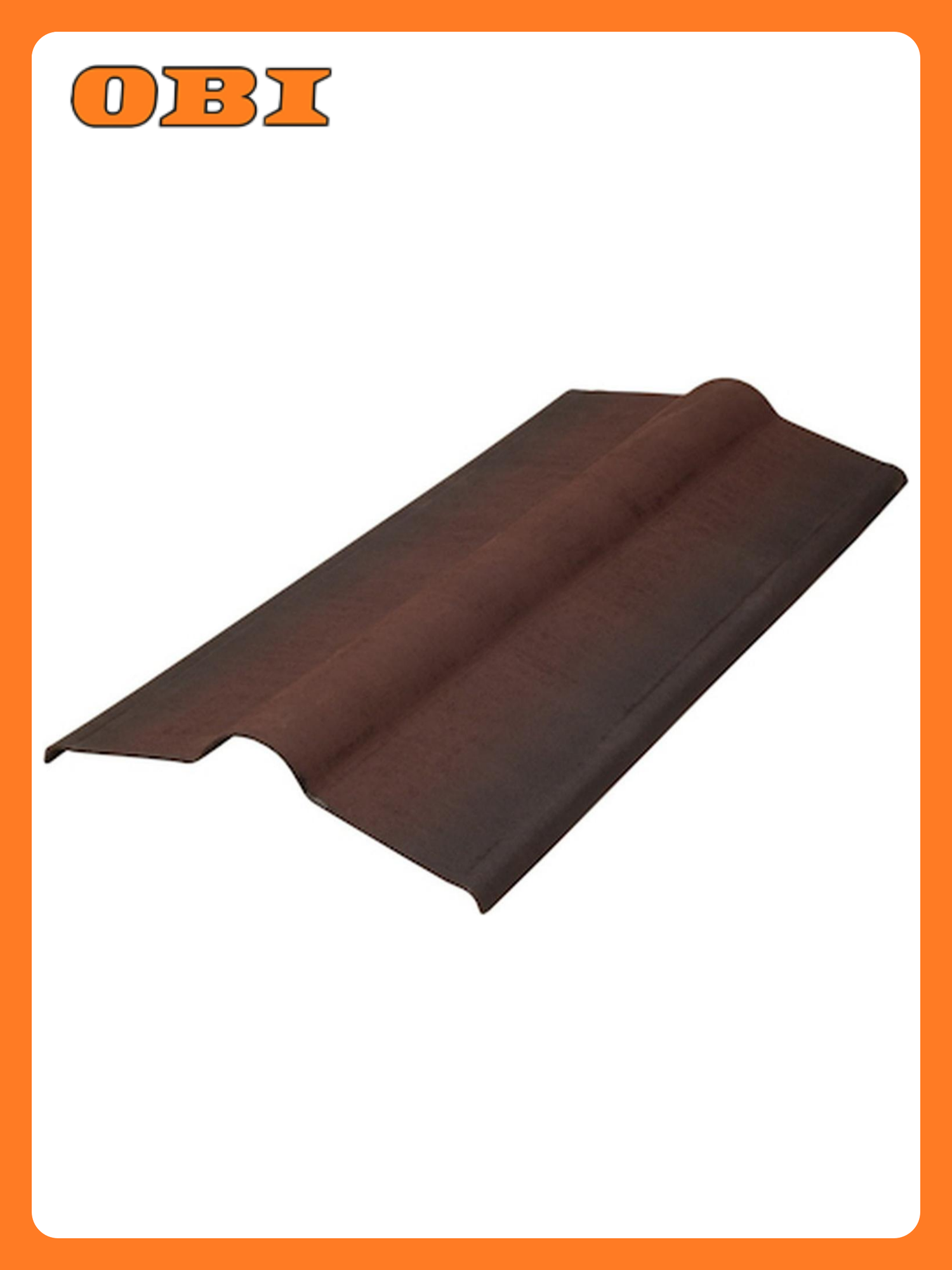 Конек Ондулин коричневый 1035х42 см