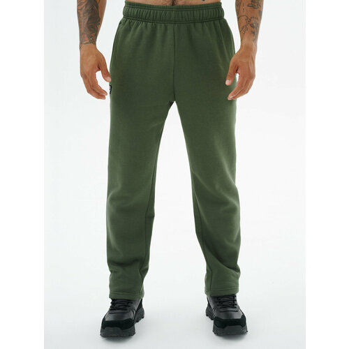 фото Брюки спортивные rank competitor fleece pant, размер l, зеленый