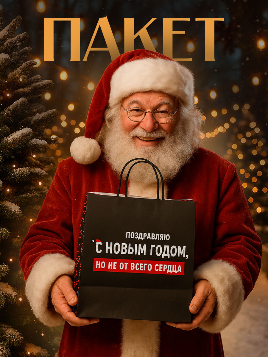 Пакет подарочный 