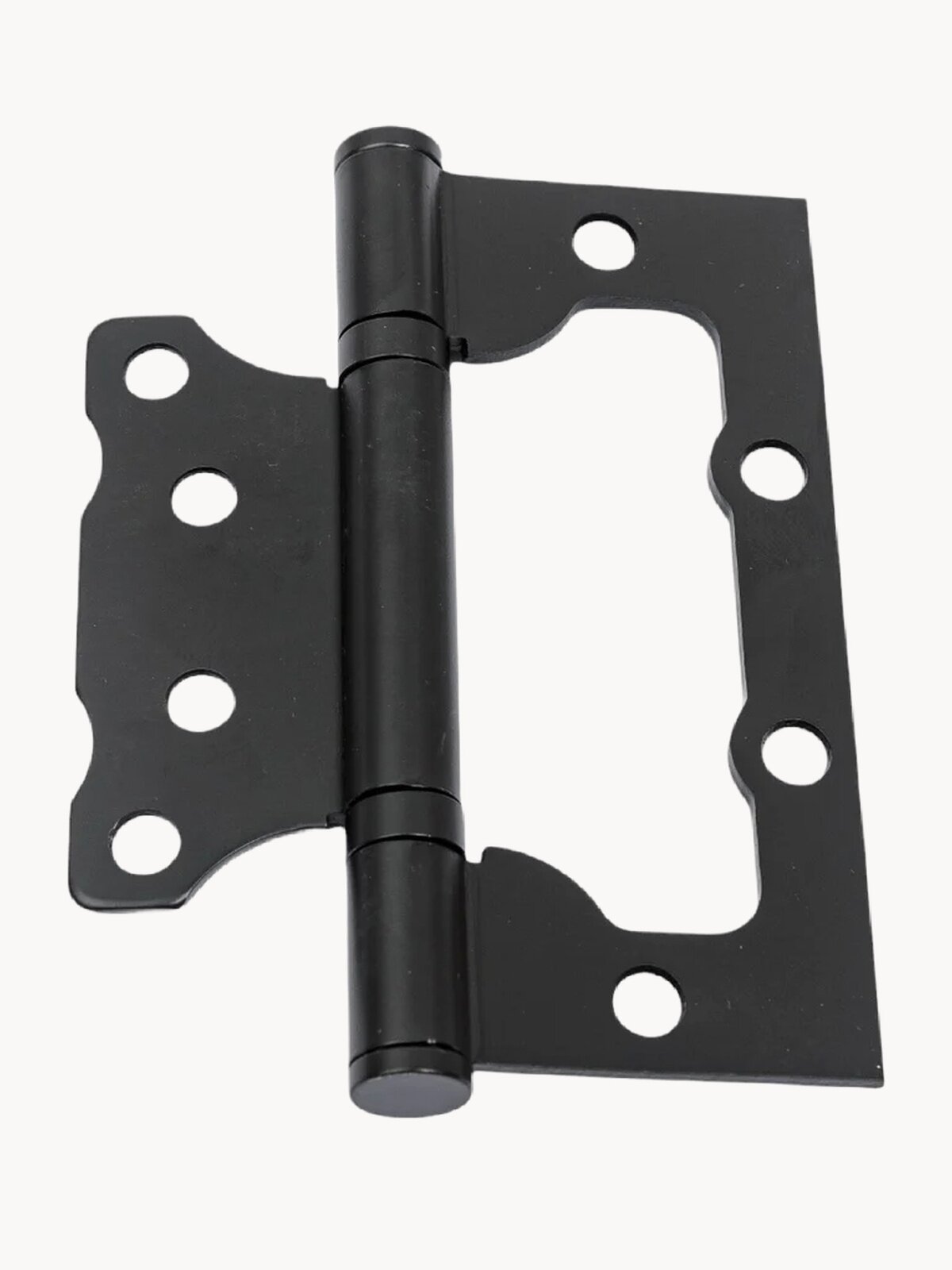 Дверные петли бабочки универсальные для межкомнатных и входных дверей цвет Черный матовый