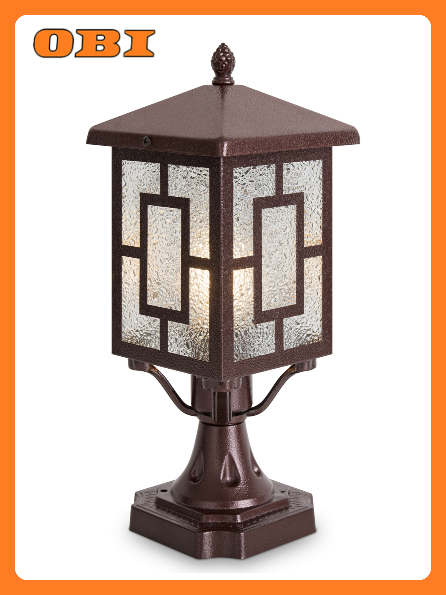 Ландшафтный светильник Voltega Ben 1хE27х40 IP44 Бронза Металл