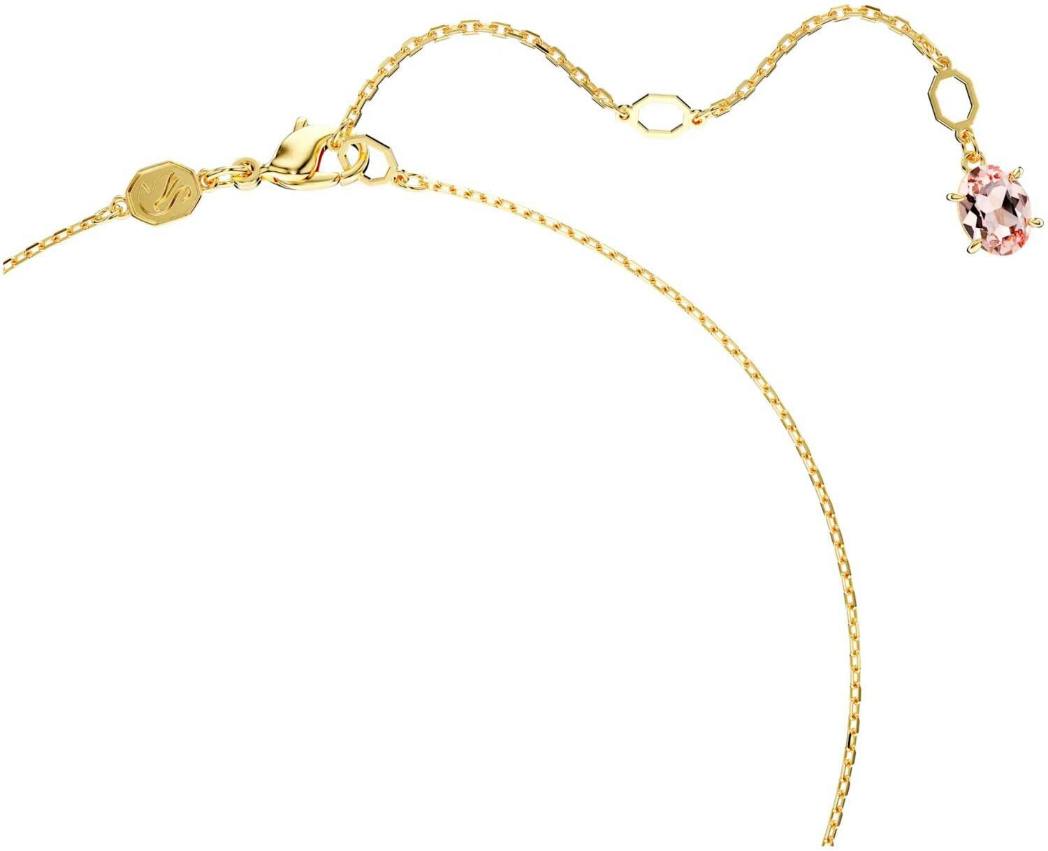 Колье SWAROVSKI, кристаллы Swarovski, Swarovski Zirconia, длина 42.49 см — фото 1