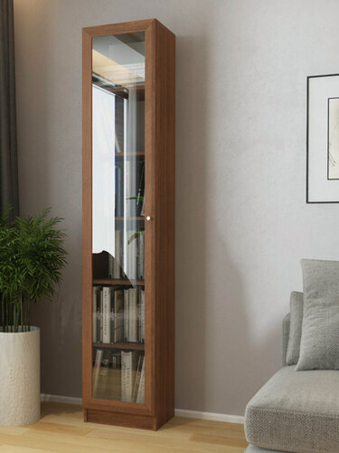 Изображение товара Книжный шкаф-витрина со стеклами, книжный стеллаж 400/300/2020