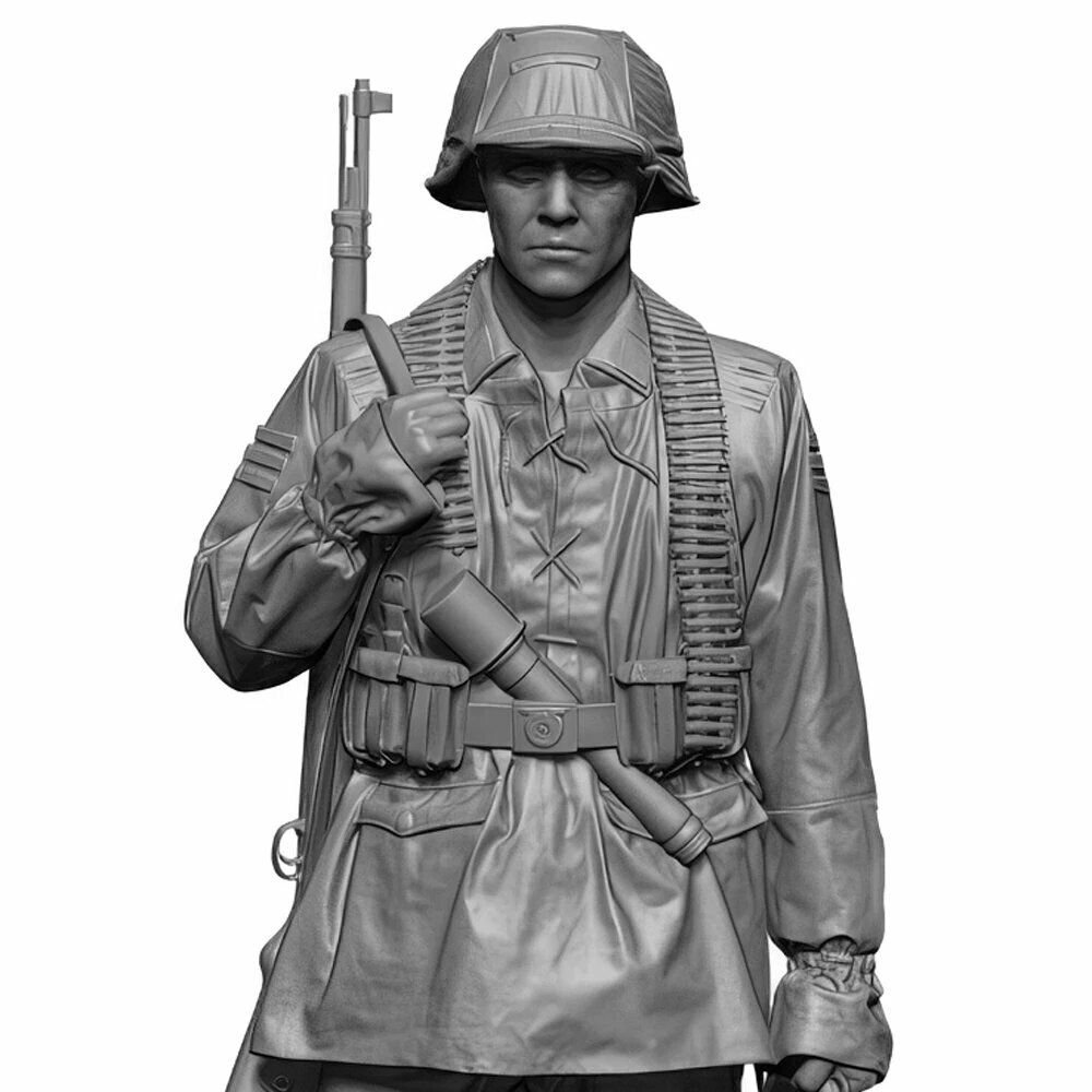 Фигурка солдата ZKBOZK 1/35, резиновая модель