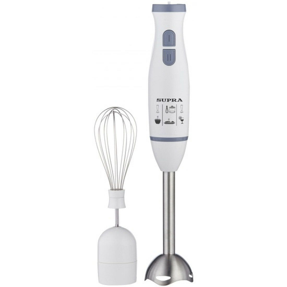 Блендер Supra HBS 695  нержавеющая сталь  700Вт  2 скорости