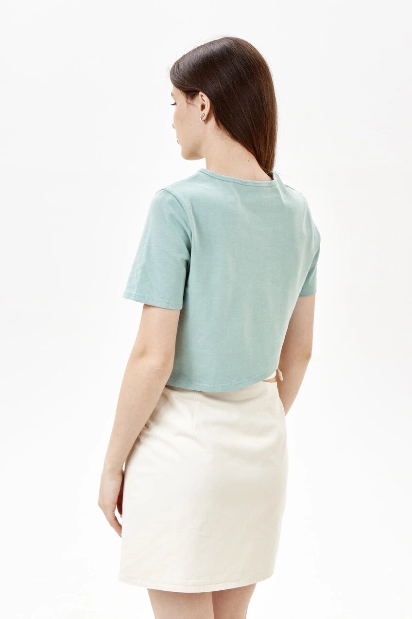 Футболка Selfie, размер XS, хаки — фото 1