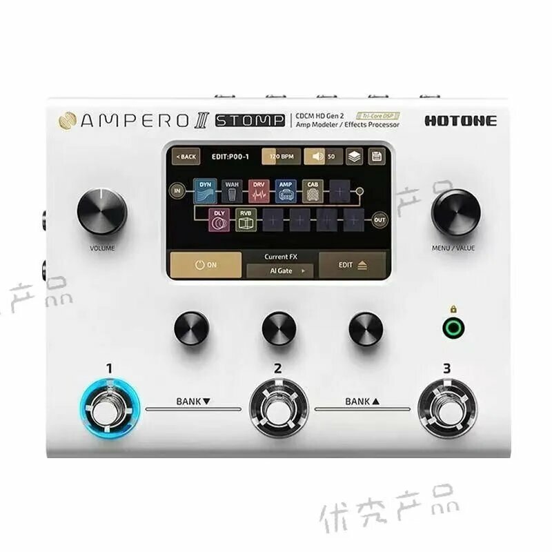 HOTONE AMPERO II STOMP напольный гитарный процессор эффектов