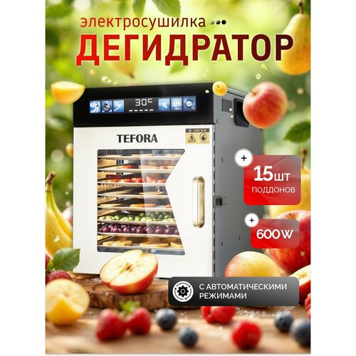 Дегидратор TEFORA BDM-F08 сушилка для овощей и фруктов электрическая 13832₽