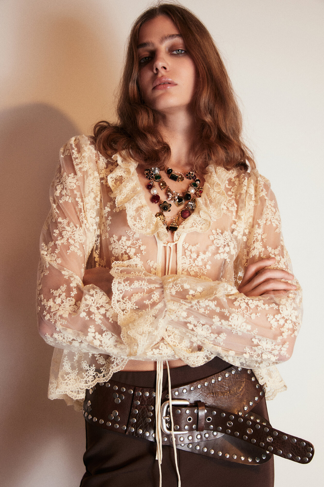 Блуза Befree Woman Mix&Match