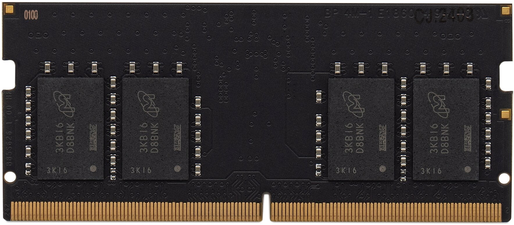 Оперативная память Digma DGMAS54800016S DDR5 - 1x 16ГБ 4800МГц, для ноутбуков (SO-DIMM), Ret — фото 1