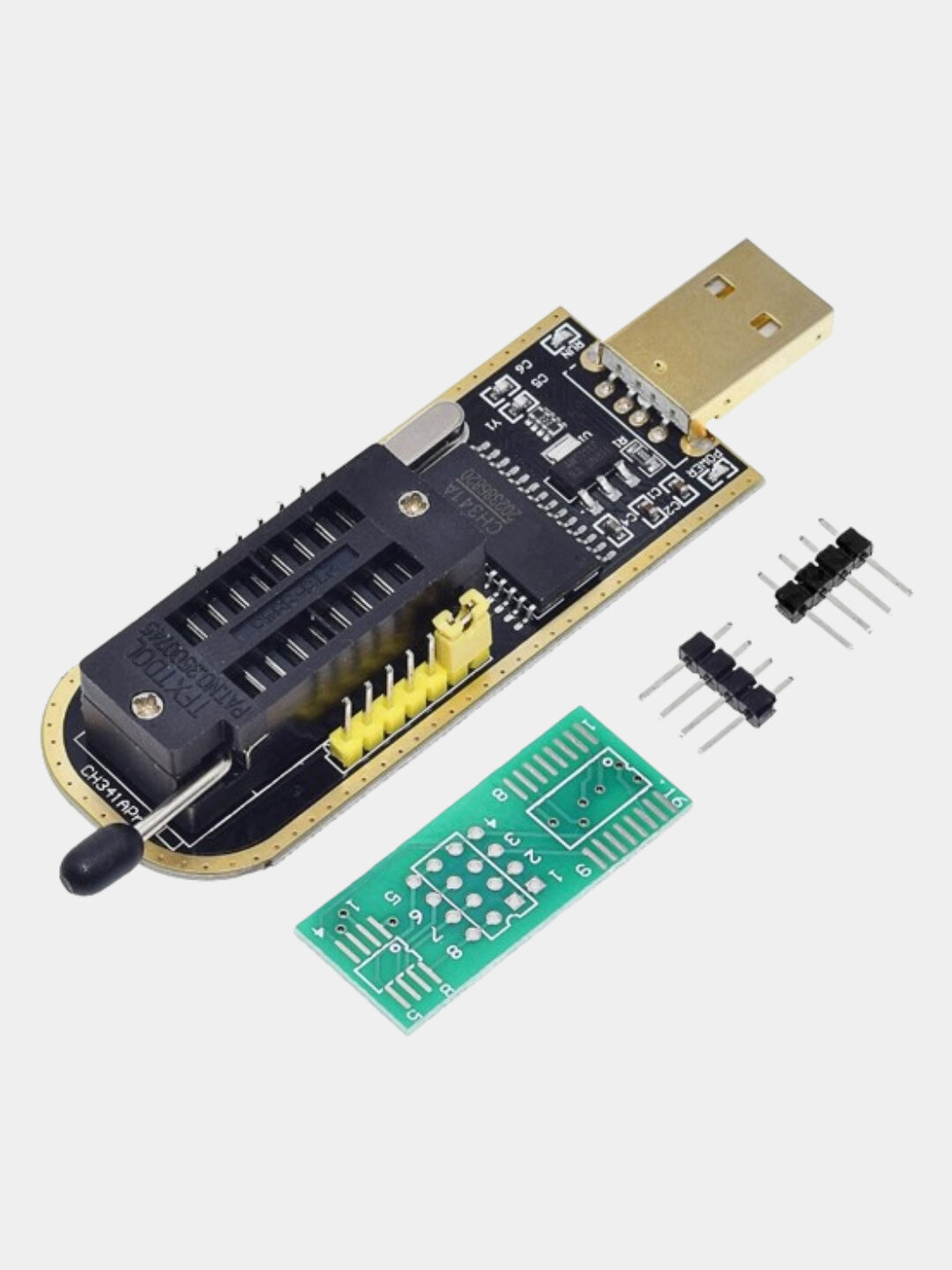 Программатор CH341A EEPROM для BIOS на CH341 (UART, I2C, SPI)