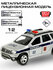 Машинка детская Renault Duster Полиция 12 см, Технопарк, серебрис...