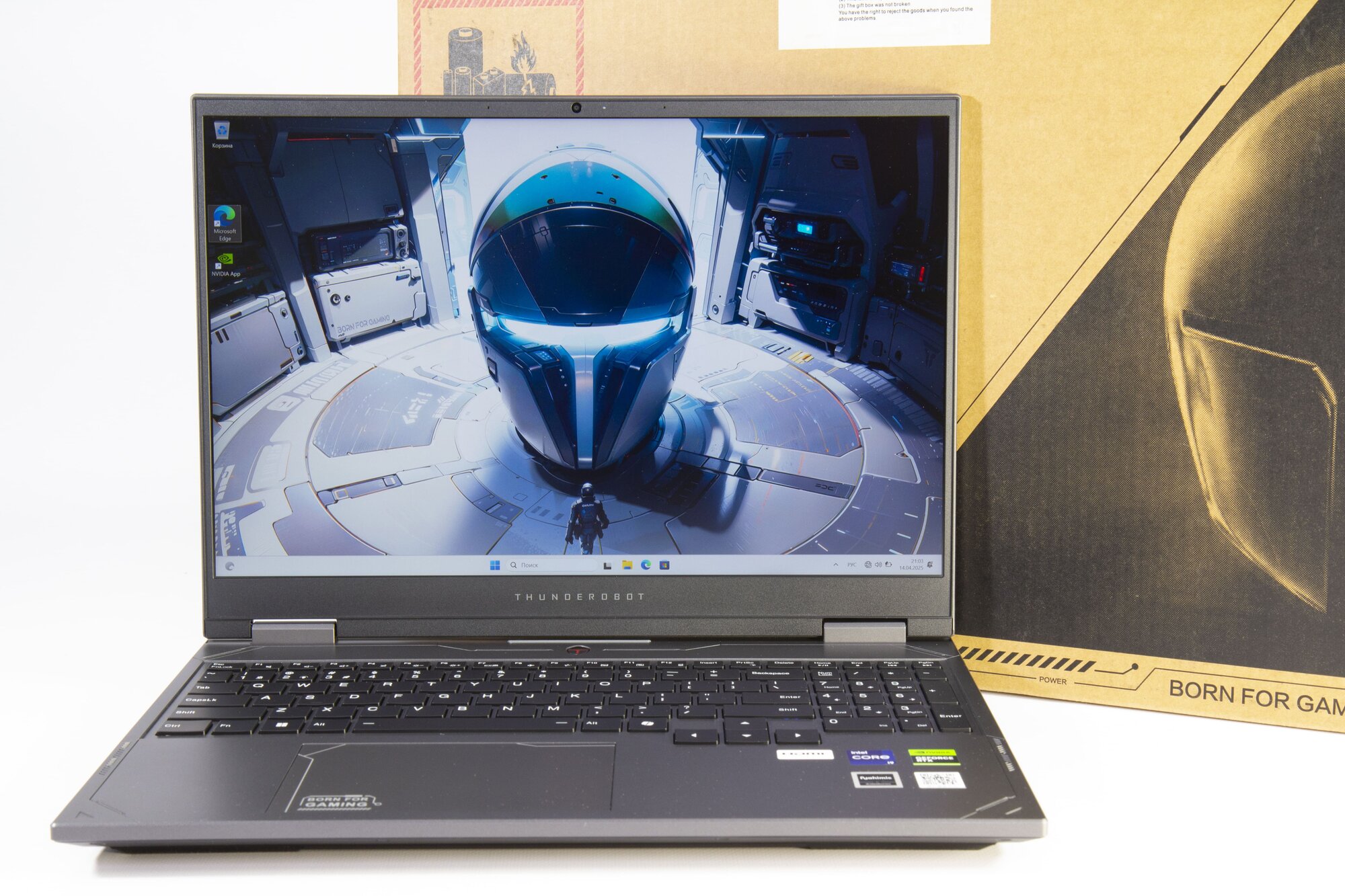 Thunderobot R16 RTX 5080 16GB 175w / Core i9-13900HX / 16 2560x1600 / IPS 240Hz / Игровой ноутбук