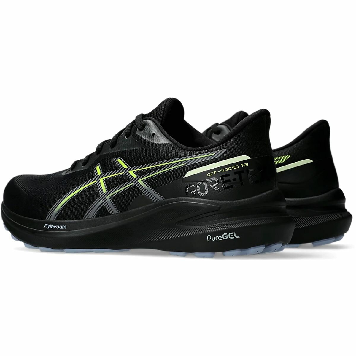 Кроссовки ASICS GT-1000 13 GTX, полнота F, размер 13 US, черный — фото 1