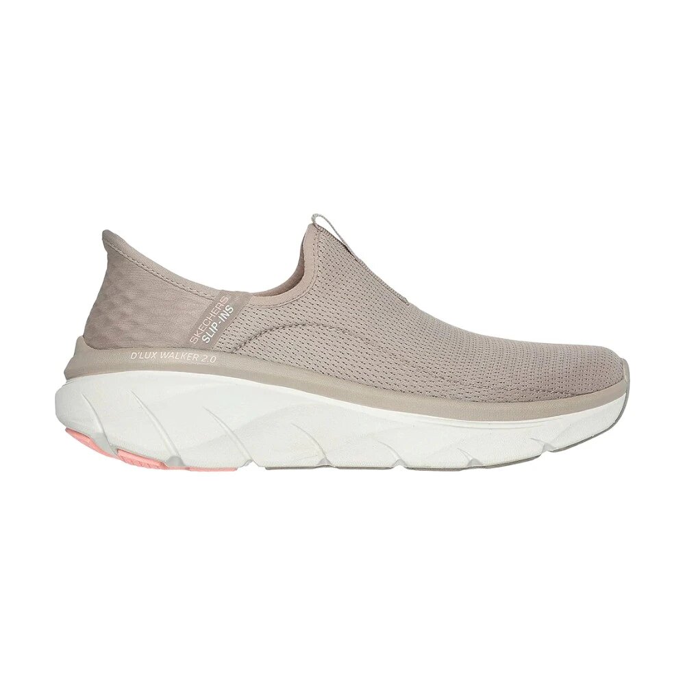 Слипоны SKECHERS, размер 40 EU, бежевый