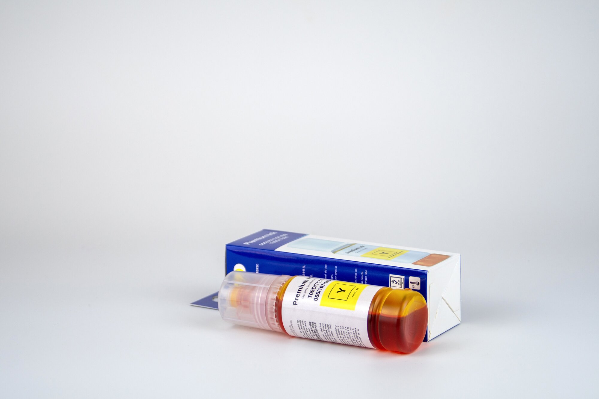 Чернила Epson Premium Ink 057/108 Yellow, для струйного принтера, для L 8050/18050 — фото 1