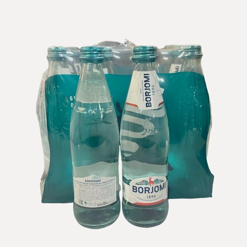 Изображение товара Боржоми, вода питьевая газированная, 0,5 л х 12 бутылок