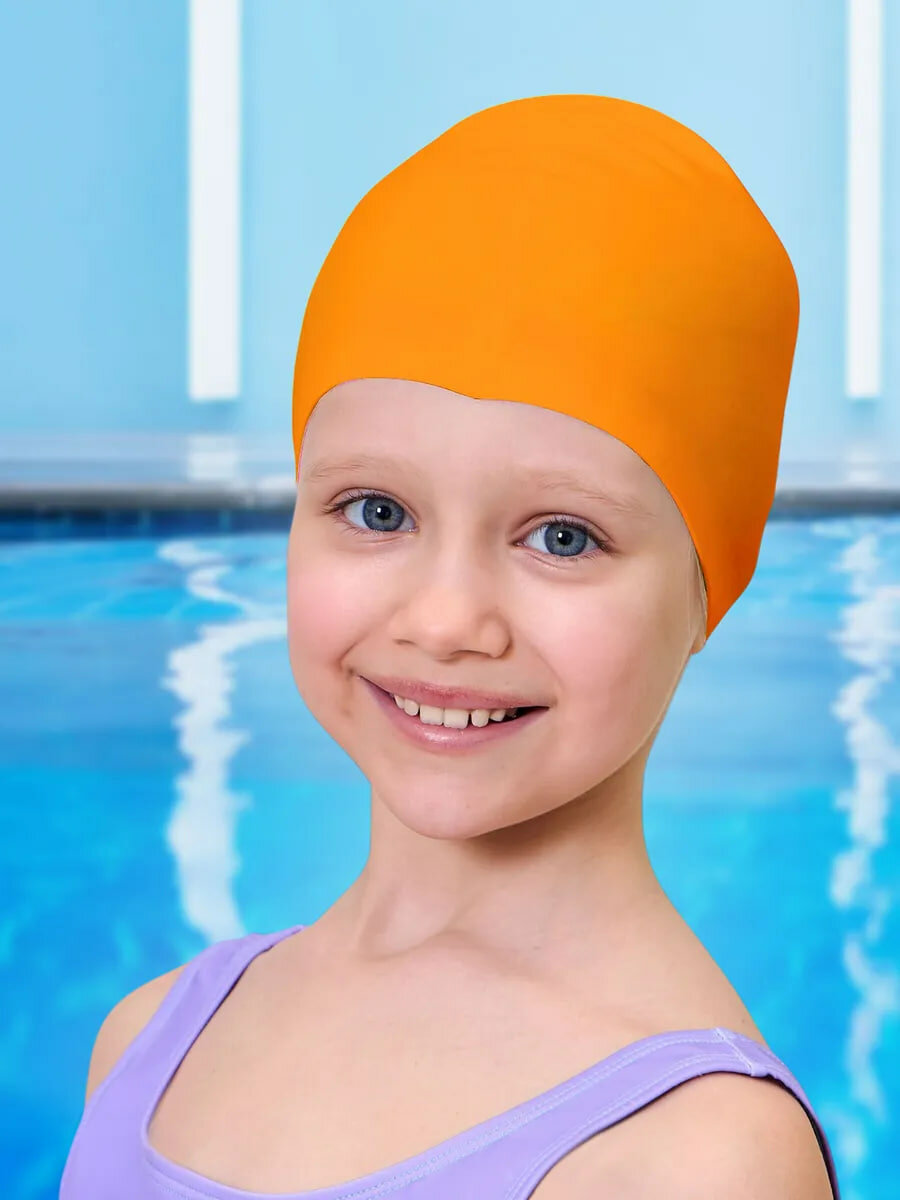 Cиликоновая шапочка для плавания — фото 1