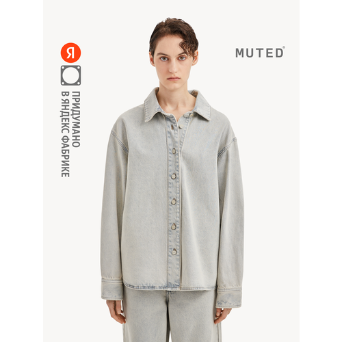 фото Рубашка muted, размер l-xl, бежевый