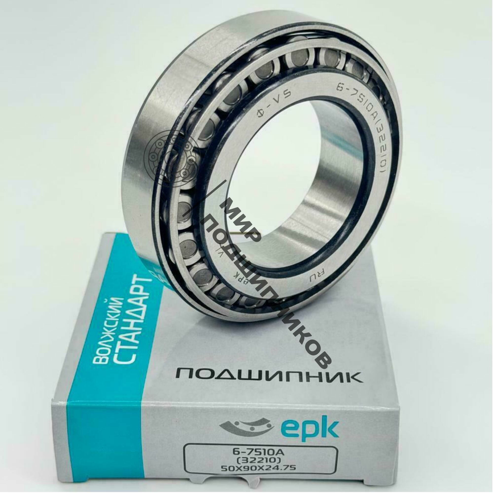 Подшипник ступицы ГАЗ-3302, УАЗ мост задний (дифференциал) 6-7510 (32210) (50х90х24.75)