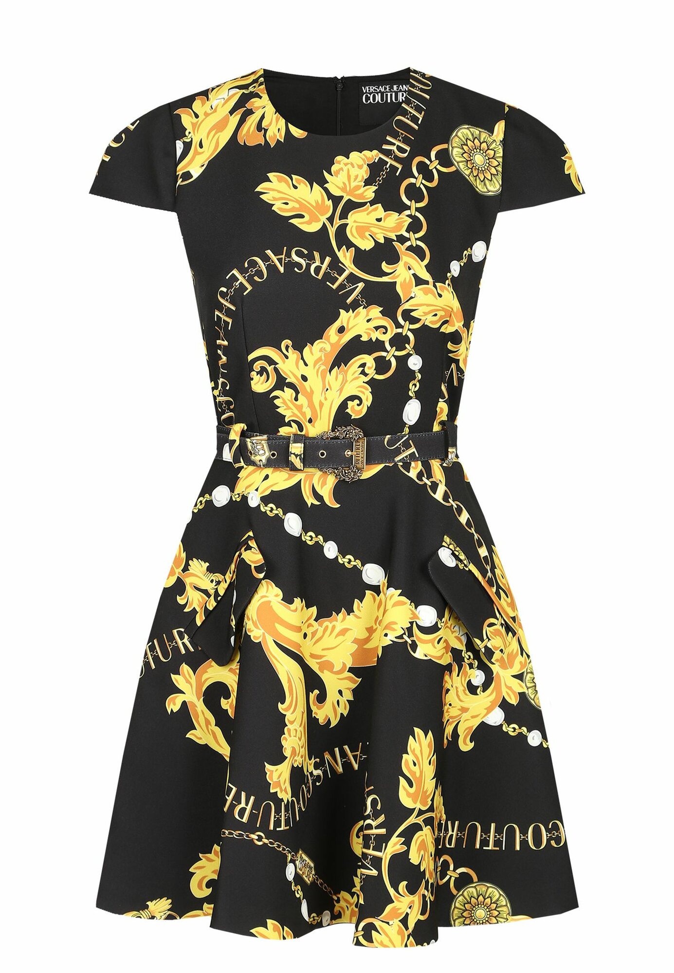 Платье Versace Jeans Couture, размер 40, черный