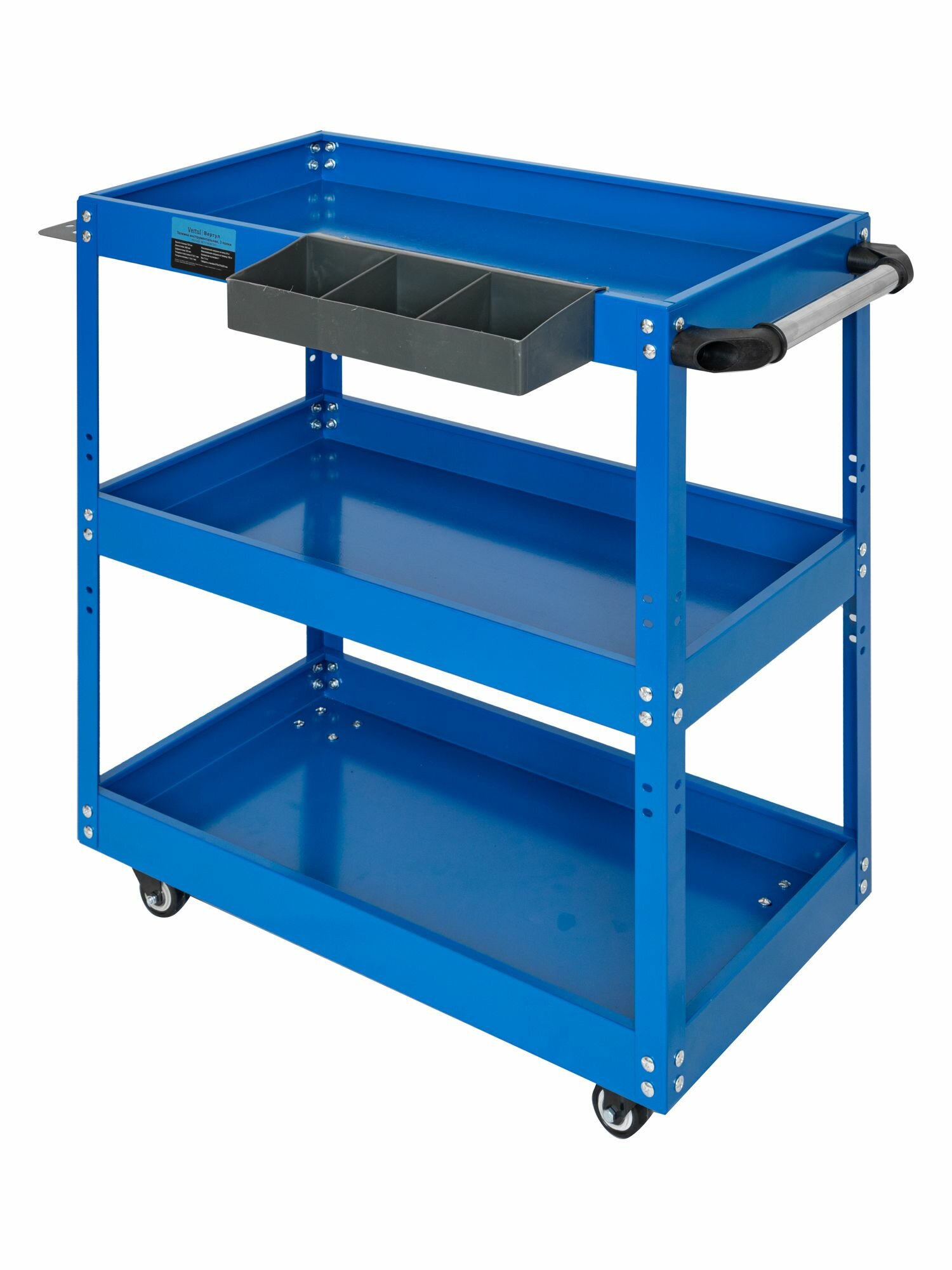 Тележка инструментальная 3 полки VR20303