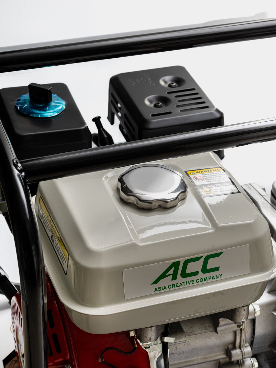 Мотопомпа ACC WP30, 75 mm бензиновый двигатель, центробежный насос — фото 1