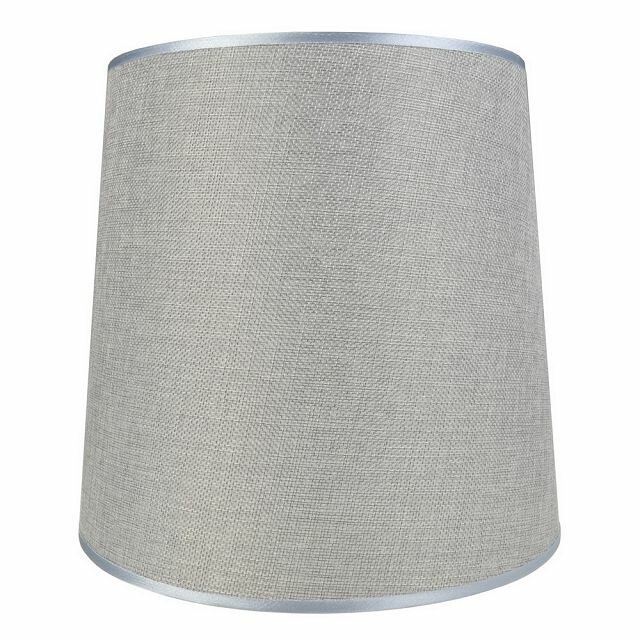 Абажур светпромъ Е27х60Вт ткань лен серый