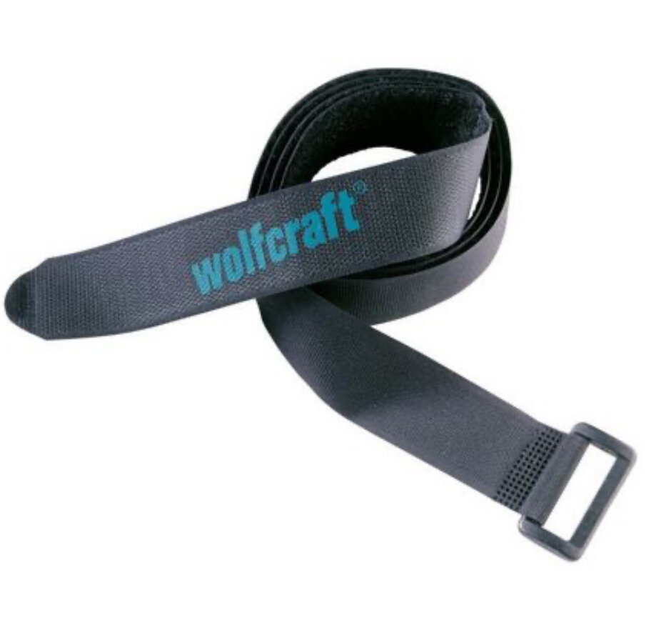 Лента липучка для мебели Wolfcraft 3008000  нейлон  многоразовая  2шт