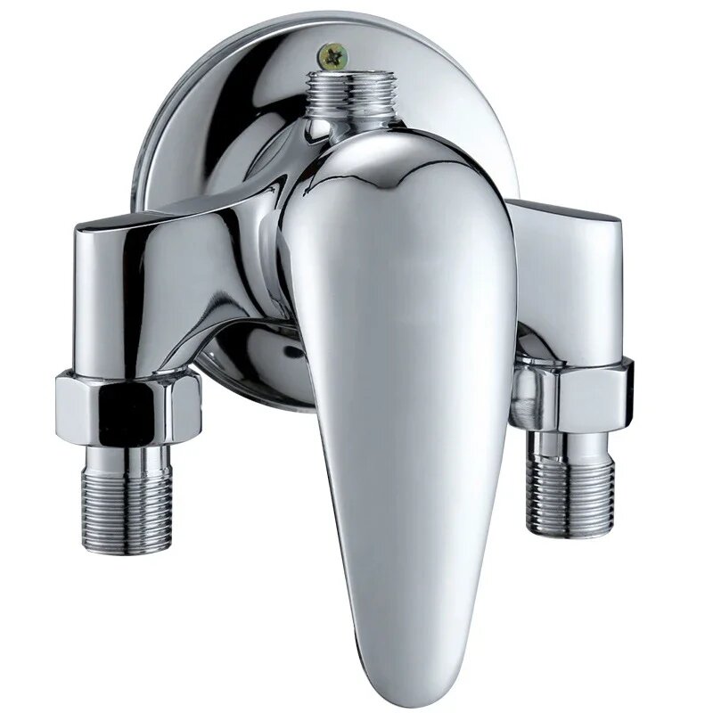 Смеситель для душа и ванны G1/2 хромированный Single mixing valve G1/2