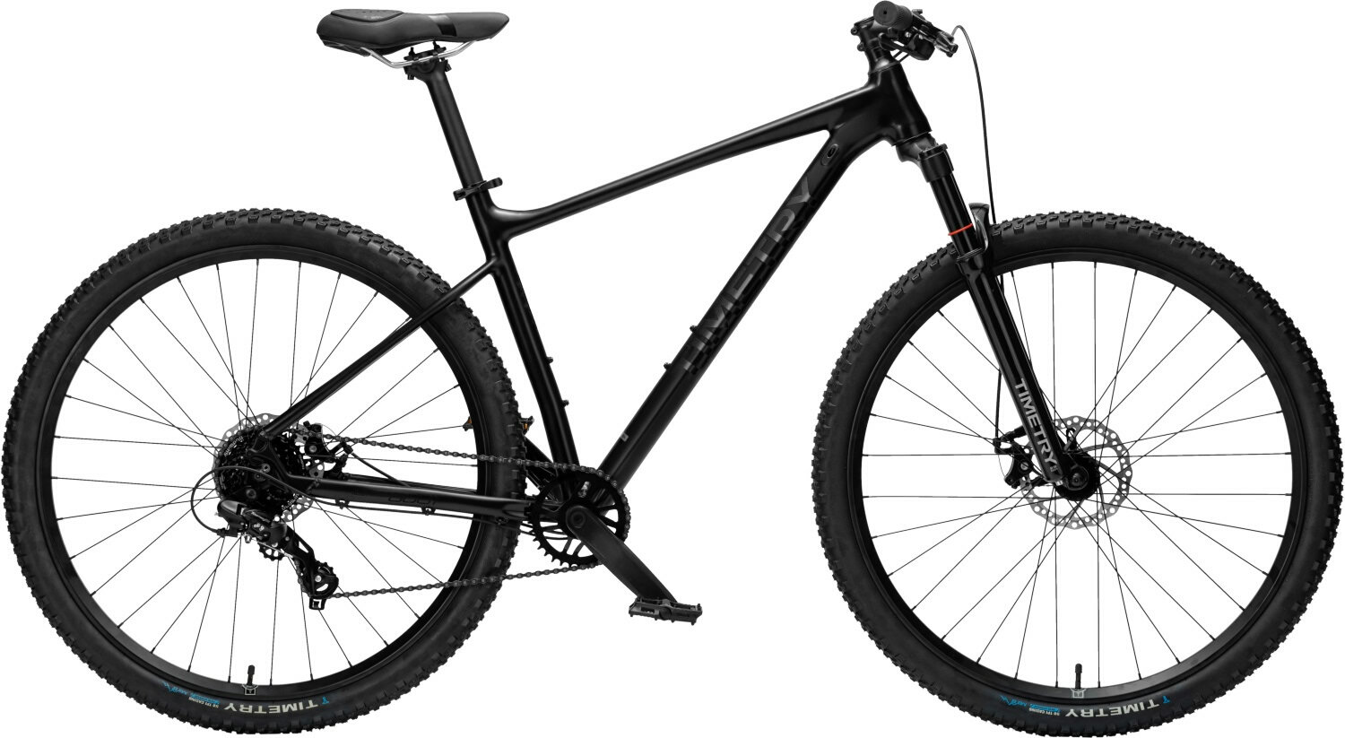 Велосипед горный Timetry TT419, 8 скоростей, колёса 29", черный, рама 17"
