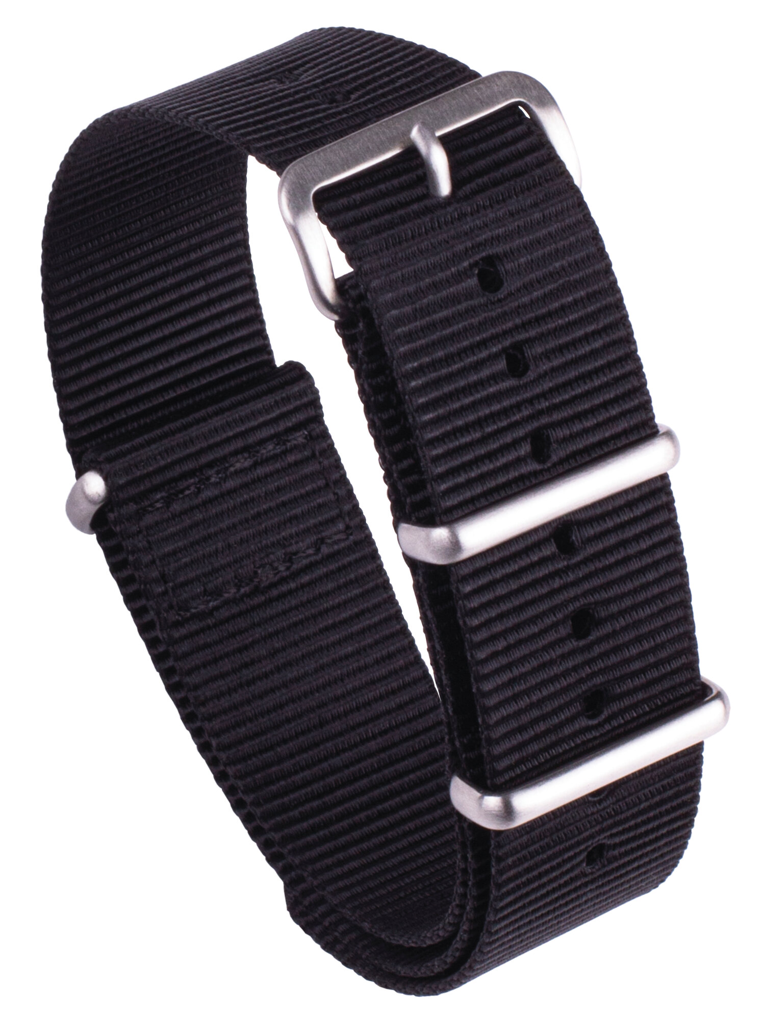 Ремешок KMV, размер 20, черная — фото 1