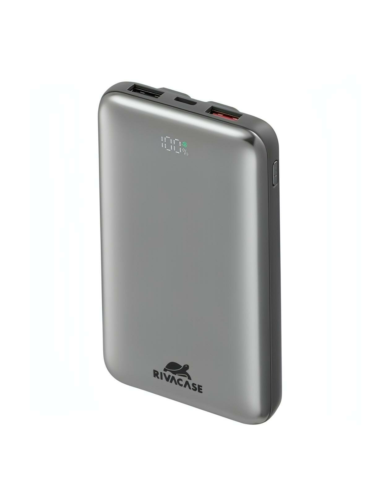Внешний аккумулятор RIVACASE VА2611 10000 mAh PD 30W 2 встроенных кабеля