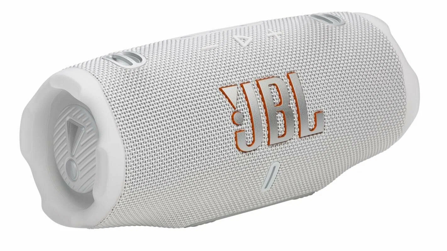 Портативная акустика JBL "Flip 6", 30Вт, влагозащищенная, белая