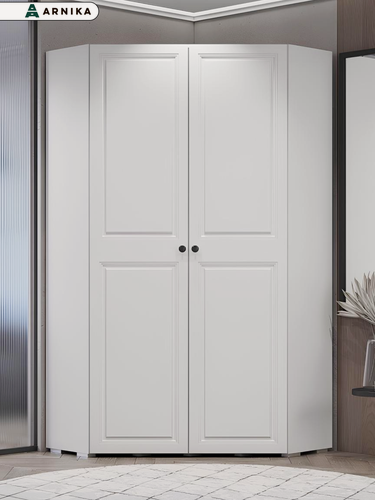 Изображение товара Шкаф ARNIKA Софт, угловой, МДФ, ЛДСП, со штангой для вешалок