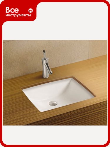 Изображение товара Врезная раковина WeltWasser WW DEILBACH 6007 460х330х180 10000003895