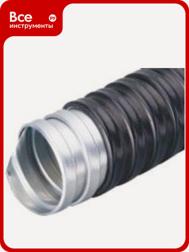 Изображение товара Металлорукав U-plast РЗ-ЦПнг-15 (50 м) с протяжкой 810-015, для прокладки слаботочных