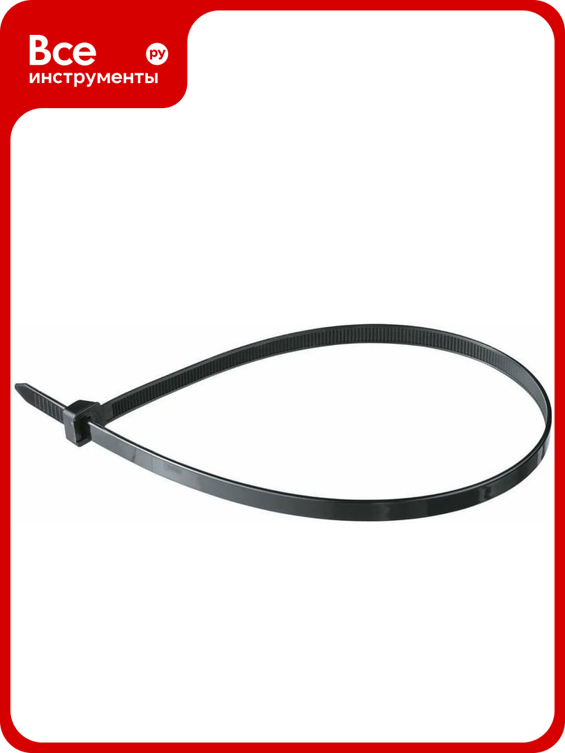 Кабельный хомут Navigator 71 339 NCT-036-300-100/BL 3.6х300 нейл. черн уп.100 шт. 71339