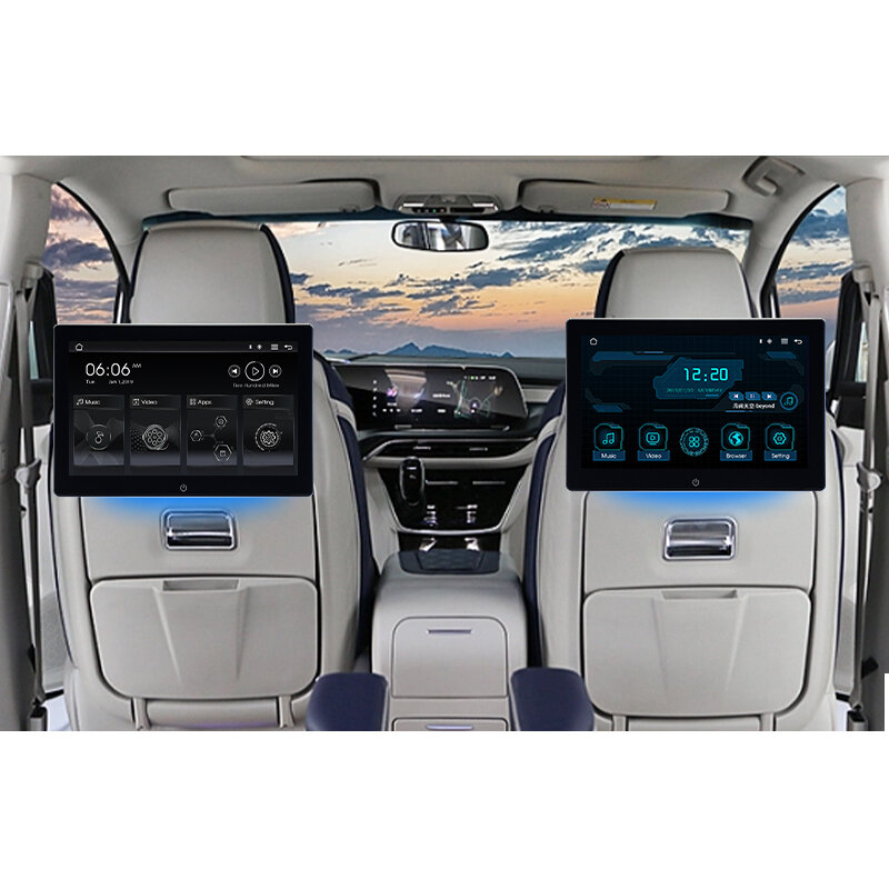 Монитор в подголовник Android 2+32 Монитор автомобильный 10.1'