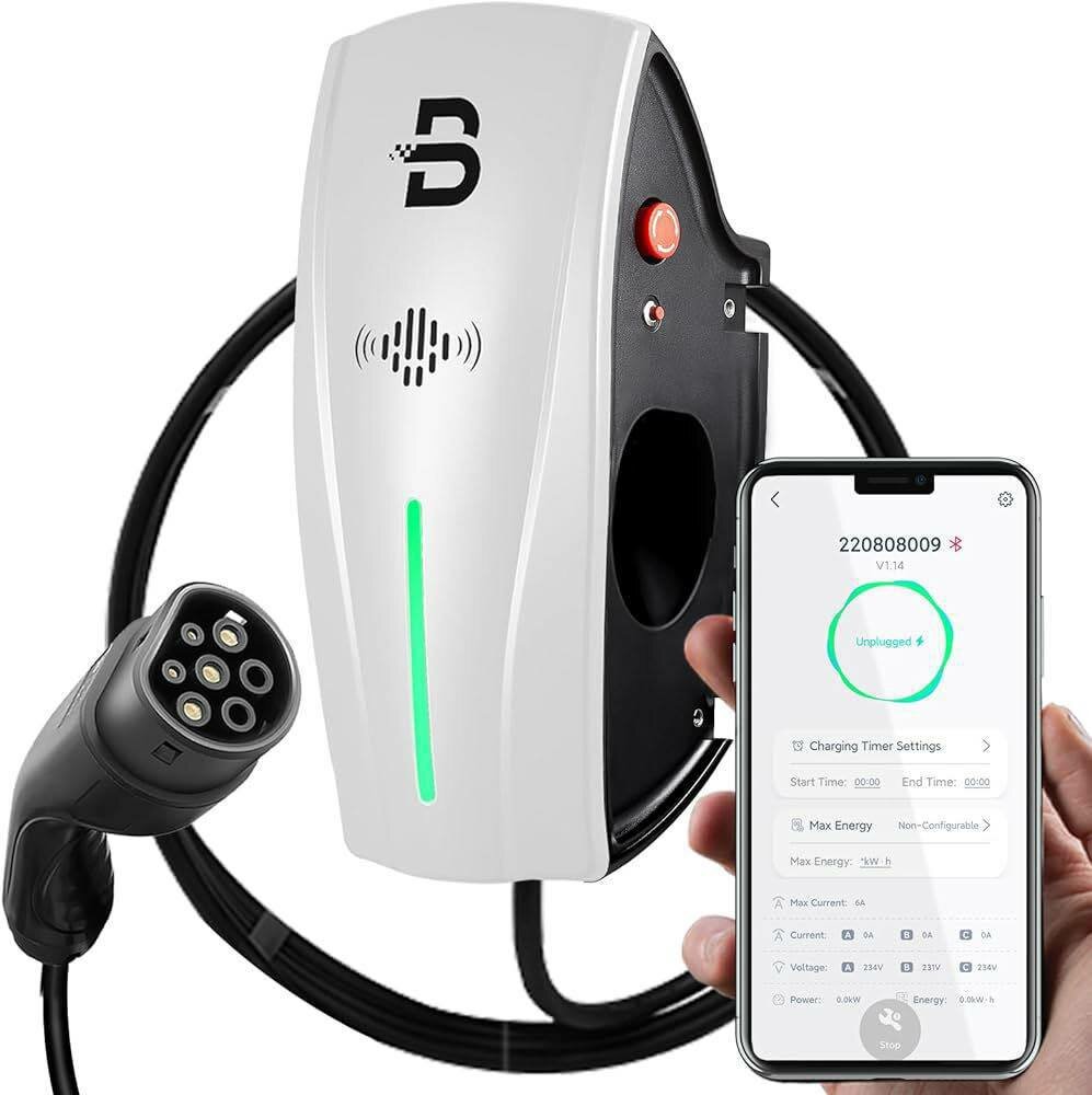 Зарядное устройство BCP-A2DL Unsmart AC EV charger, для электромобилей, 7 кВт, с разъемом GBT