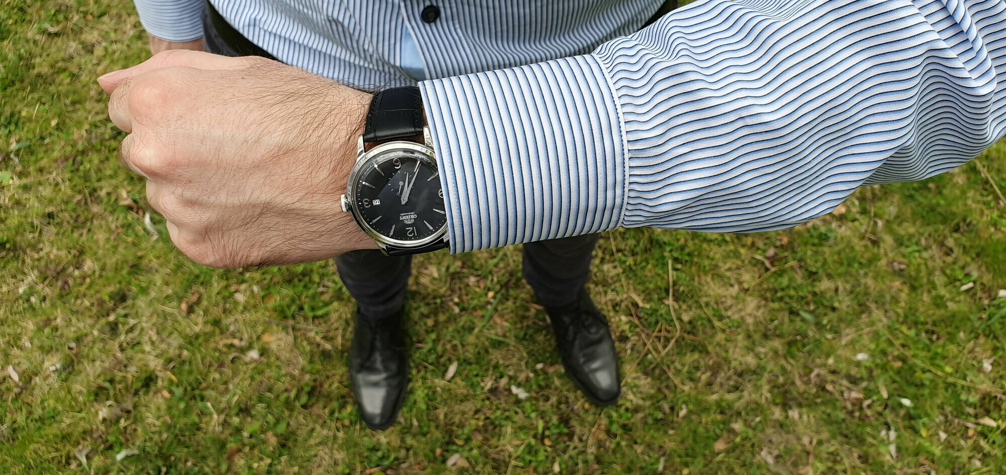 Наручные часы ORIENT, черно-серые — фото 1