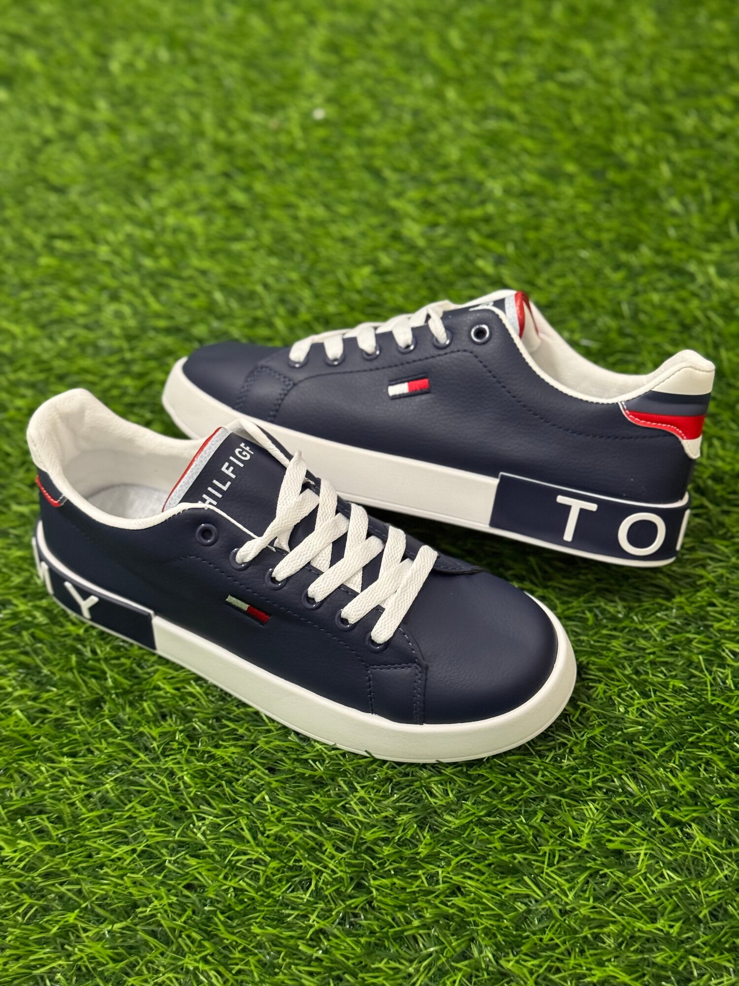 Обувь для боулинга TOMMY HILFIGER, размер 42 EU, темно-синий