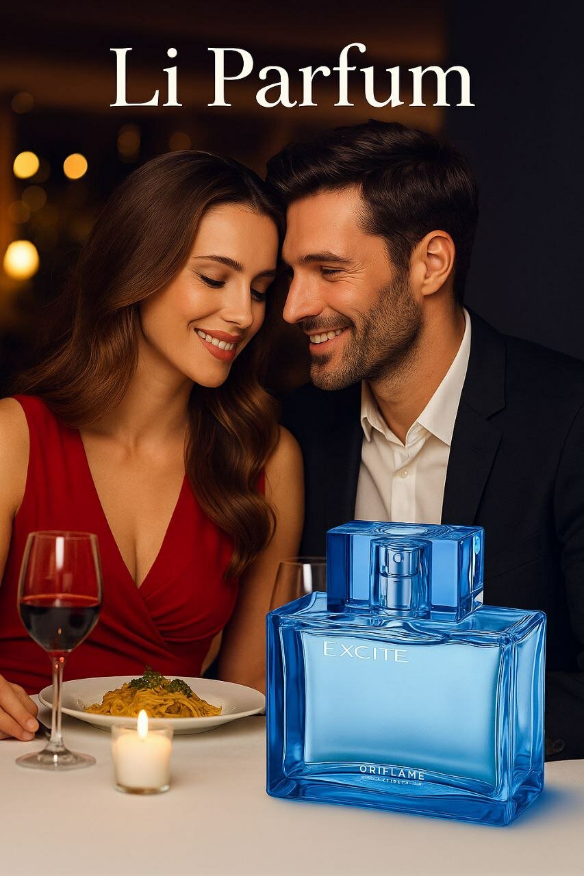 Excite Туалетная вода для мужчин Oriflame с освежающим древесно-фужерным ароматом, 75 мл