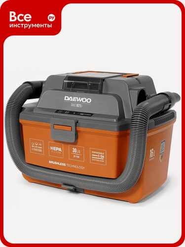 Изображение товара Аккумуляторный пылесос DAEWOO DAVC 1621Li SET