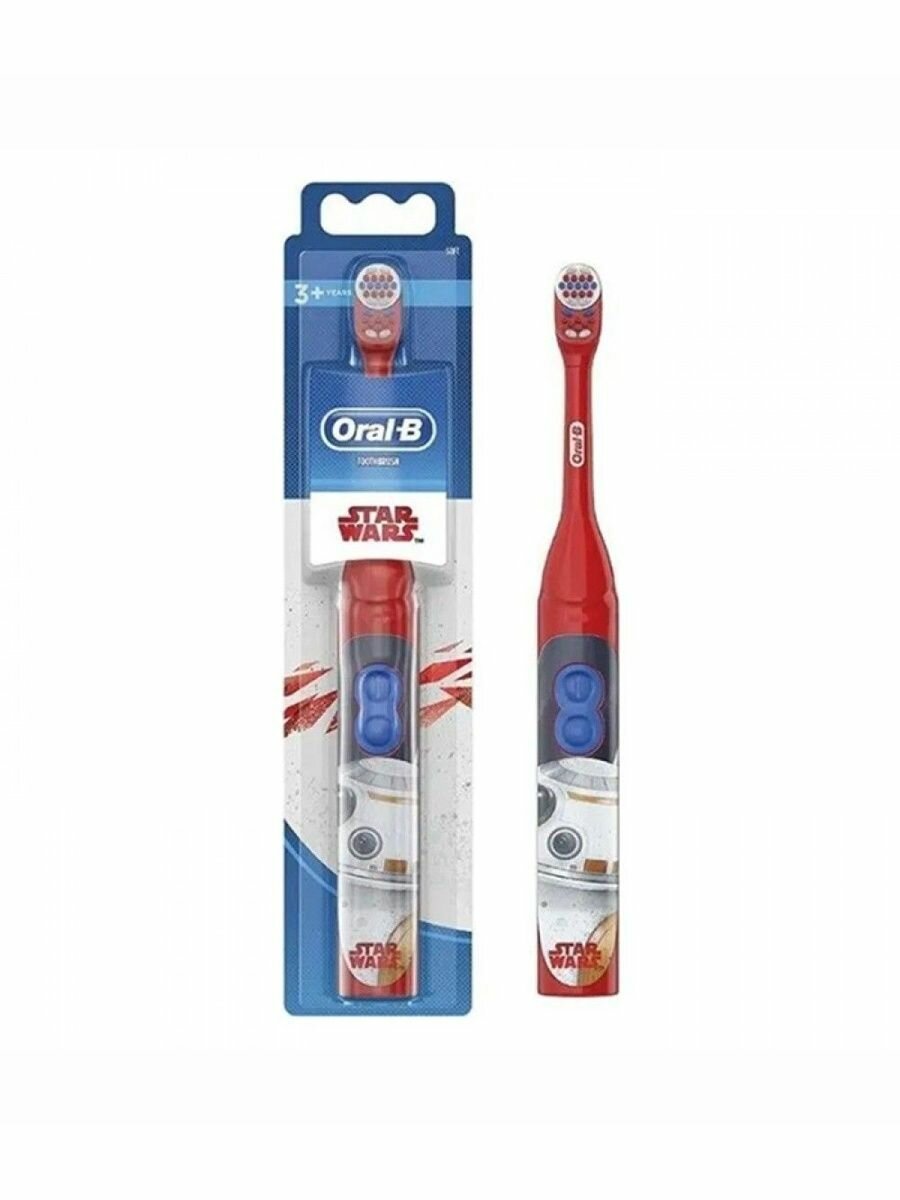 Детская зубная щетка на батарейках Oral-B DB3010 Star Wars (4210201193654)
