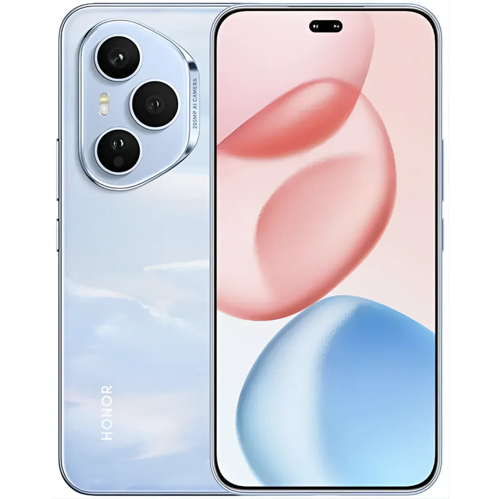 Смартфон Honor 400 Pro, 6,7" AMOLED, 4G, 12GB/512GB, основная камера 200MP, blue